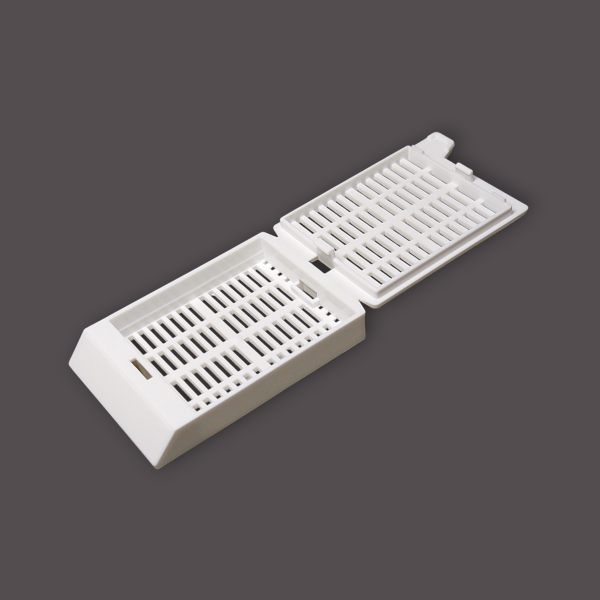 Кассеты гистологические д/принтера,Белые +Доп.отверстия.шт.(уп/250шт.)Citotest